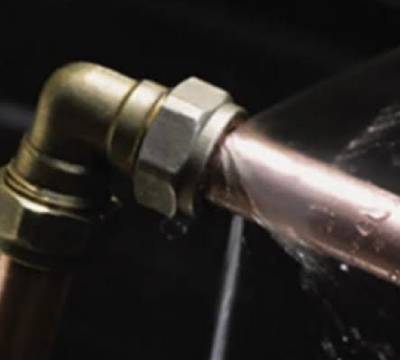 burst pipes
